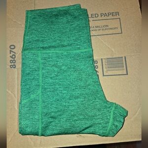 Offline By Aerie The Hugger High Waisted Pocket Legging - L - Green Alpine - NWT
